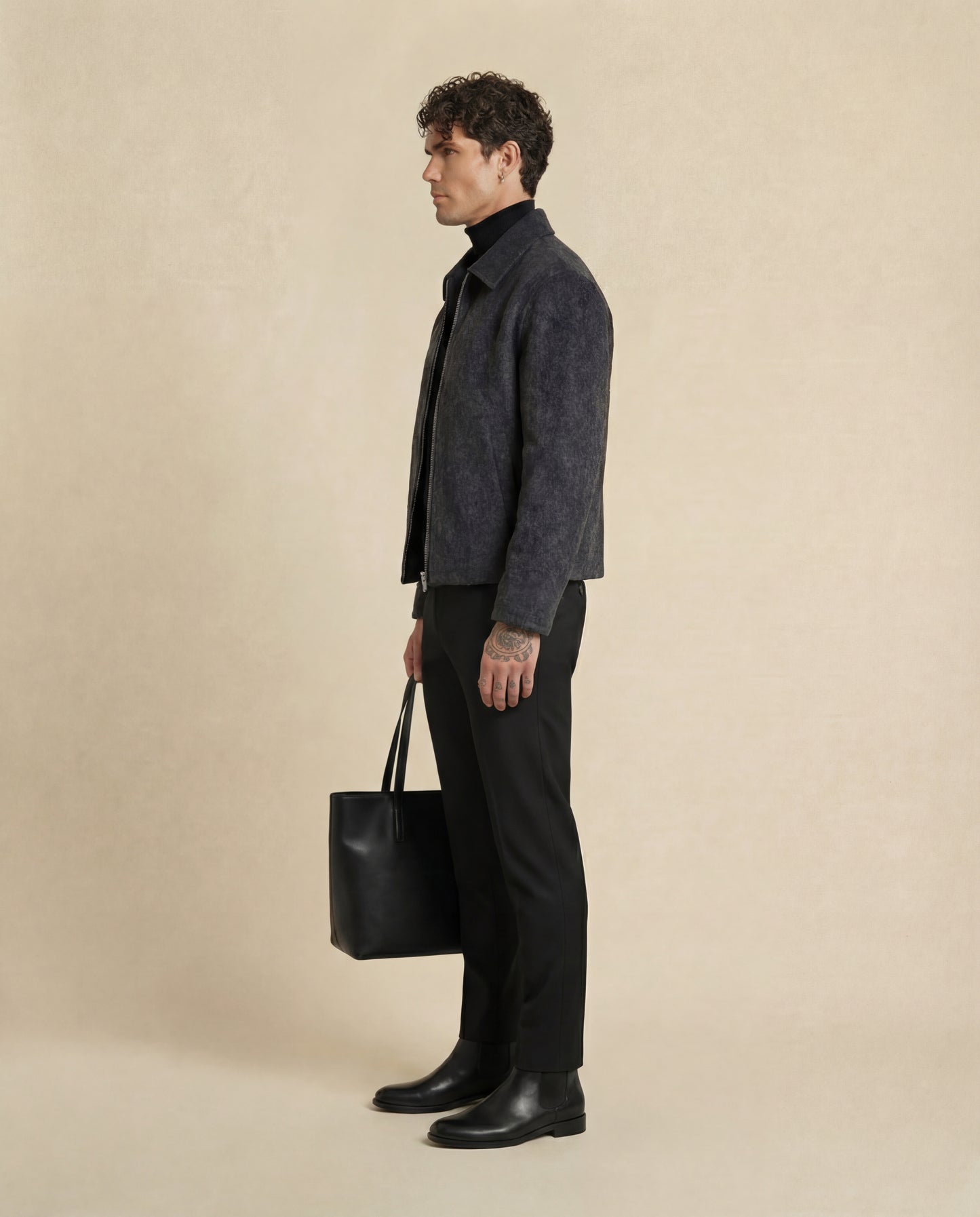 Vēron | Wool Zip Jacket