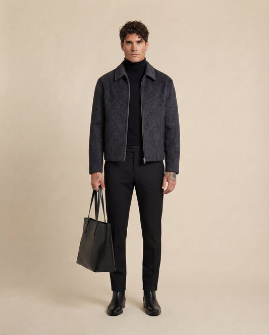 Vēron | Wool Zip Jacket