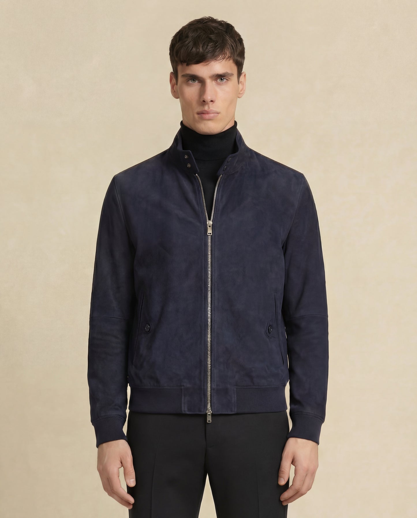 Köda | Suede Bomber Jacket