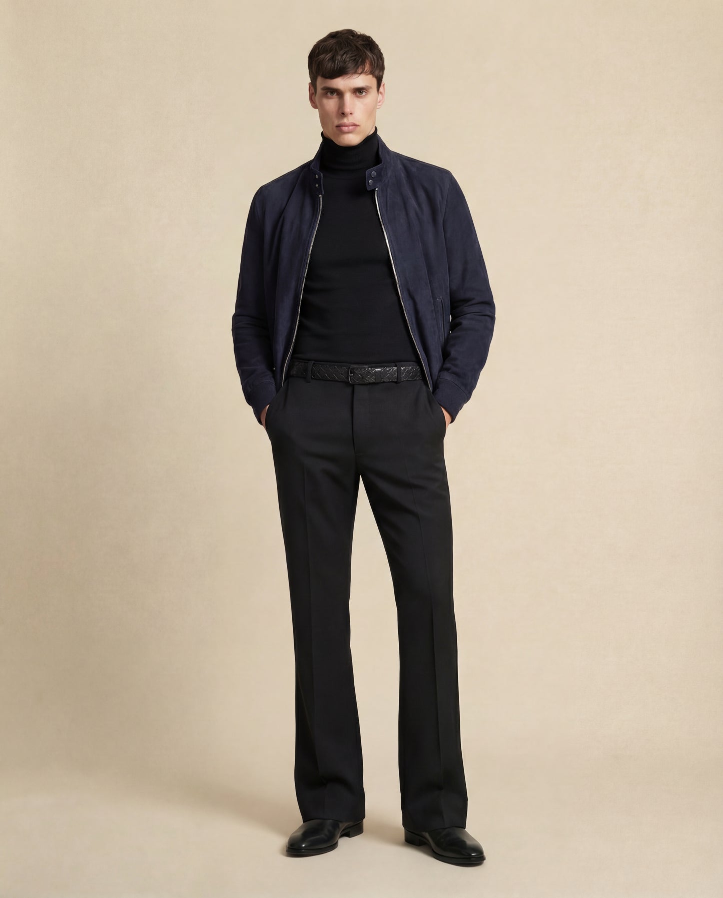 Köda | Suede Bomber Jacket