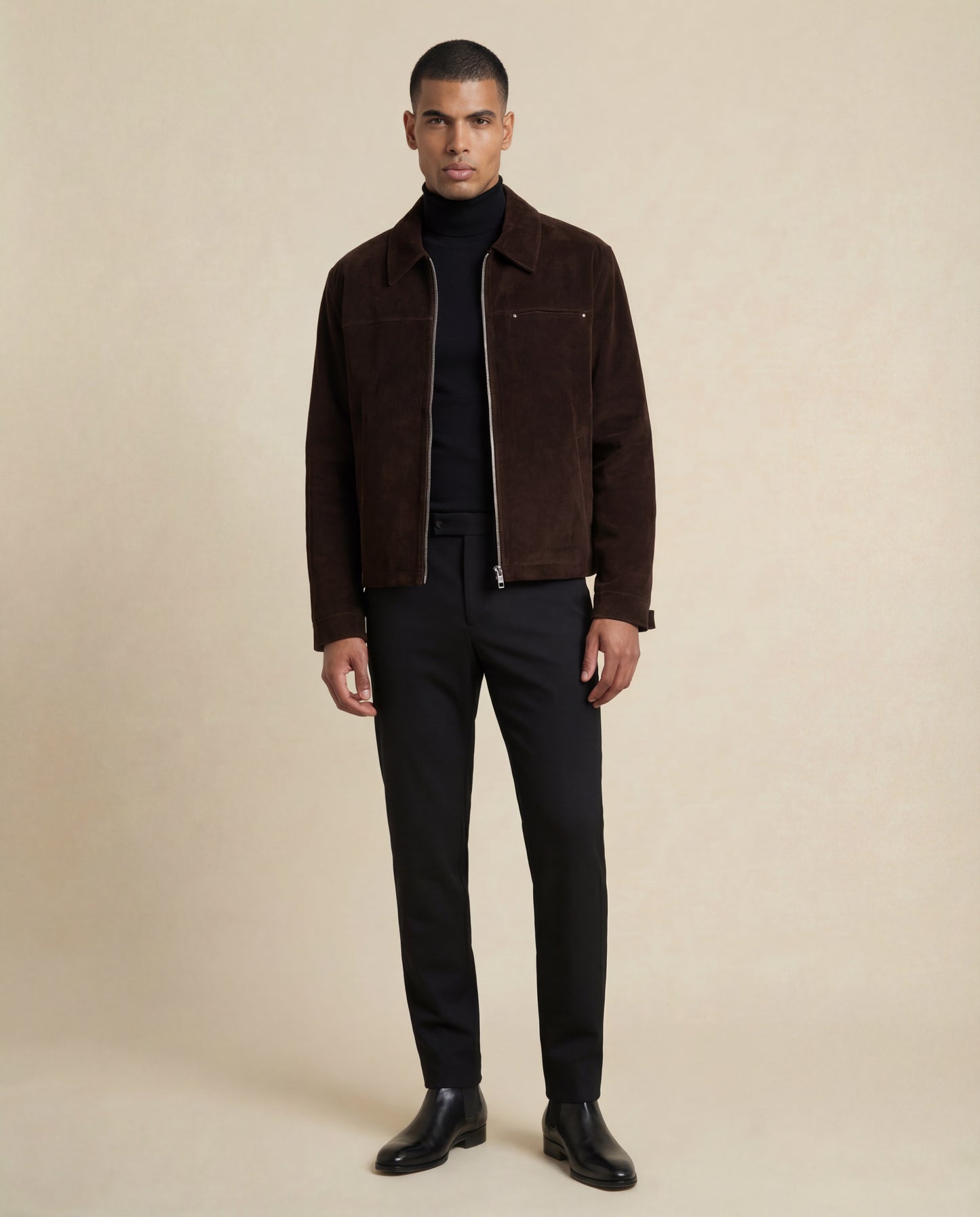 Draël | Velvet Zip Jacket