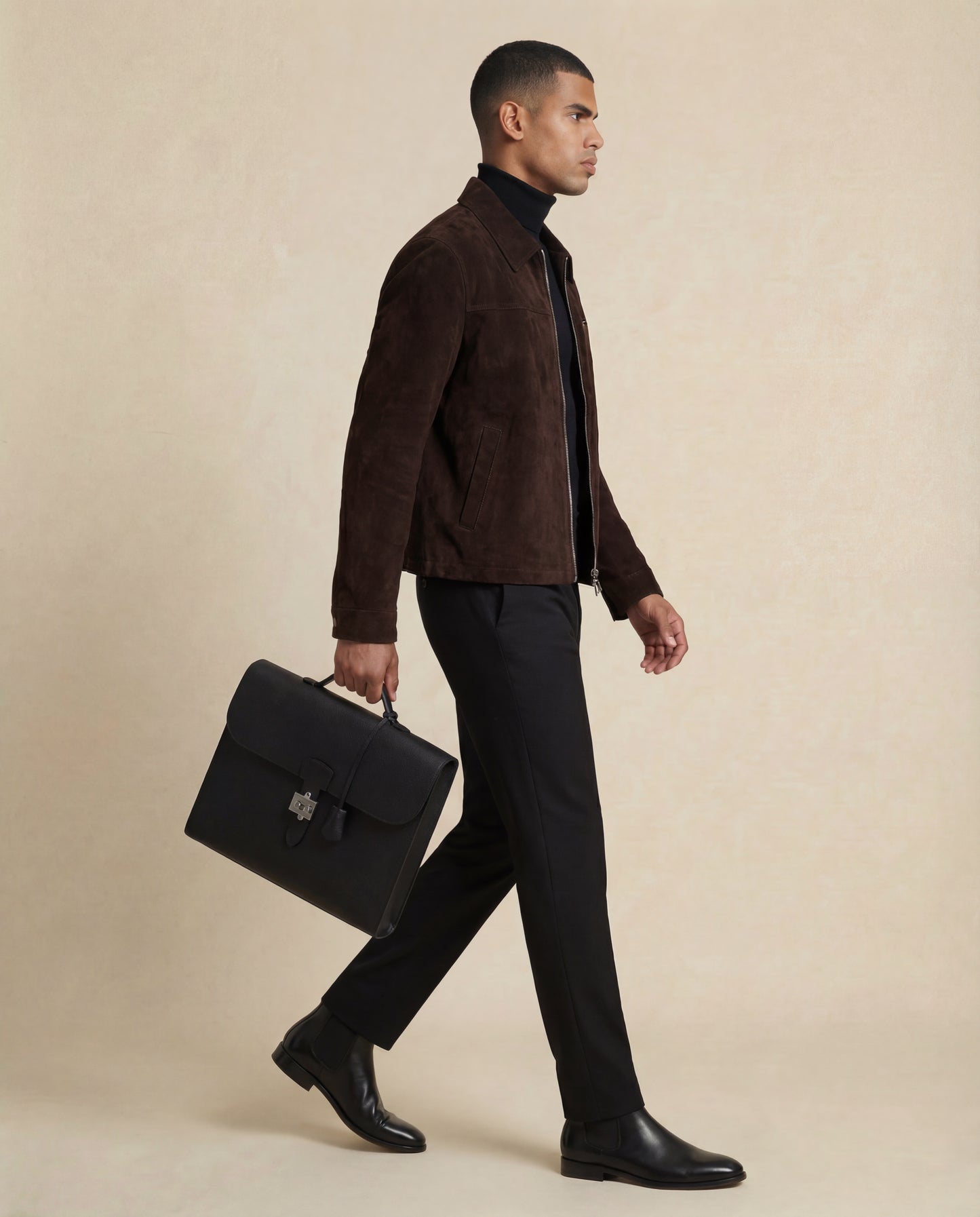 Draël | Velvet Zip Jacket