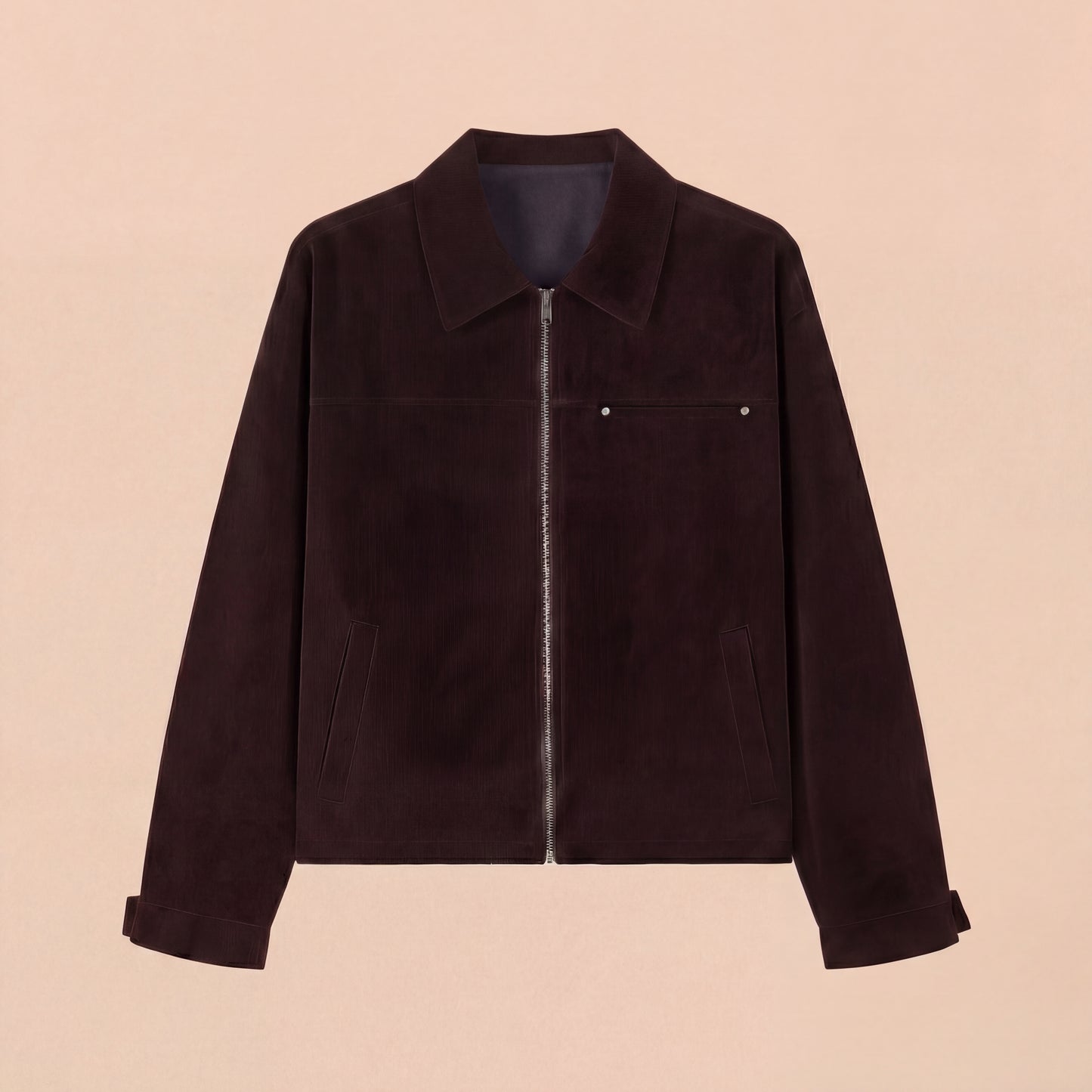Draël | Velvet Zip Jacket