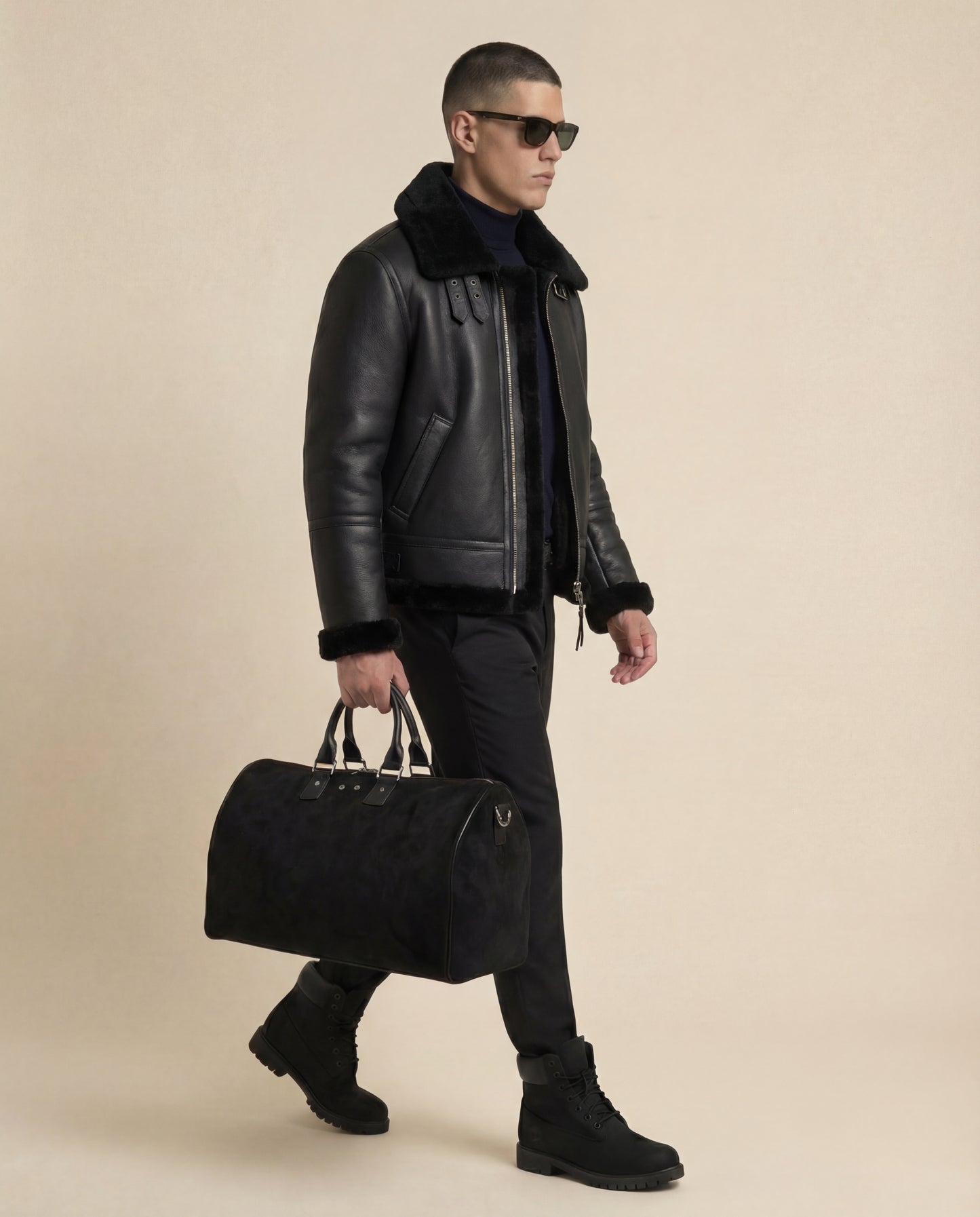 Tavrōk | Shearling Flight Jacket