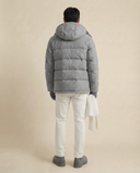 Man wearing the VAËL Nōrd insulated down parka