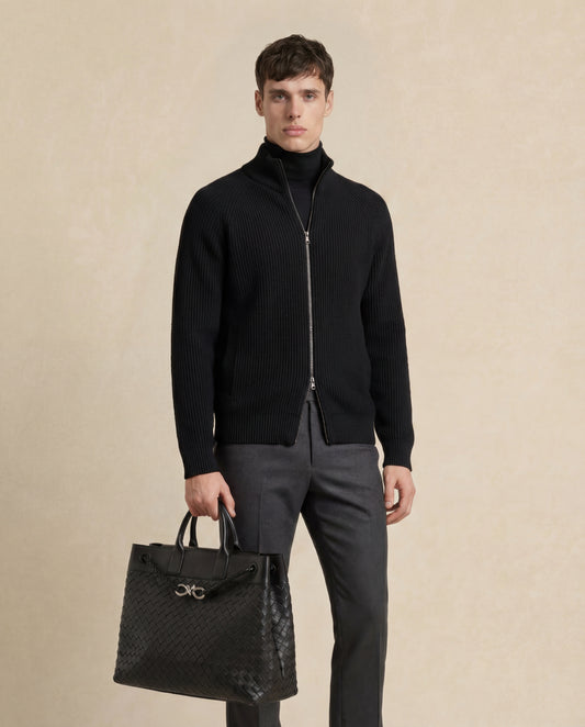 Lēon | Zip Cardigan