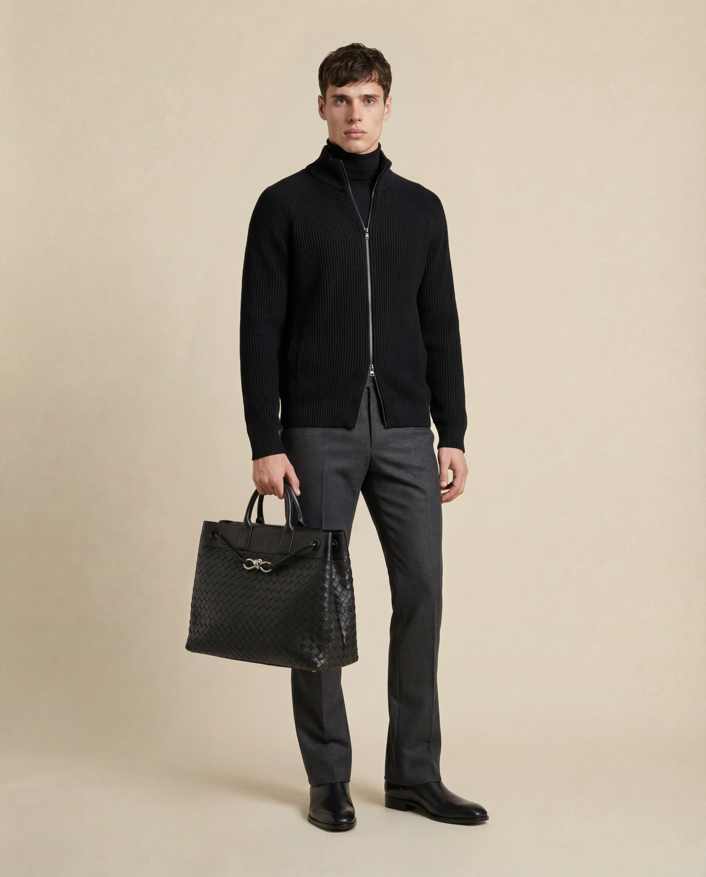 Lēon | Zip Cardigan