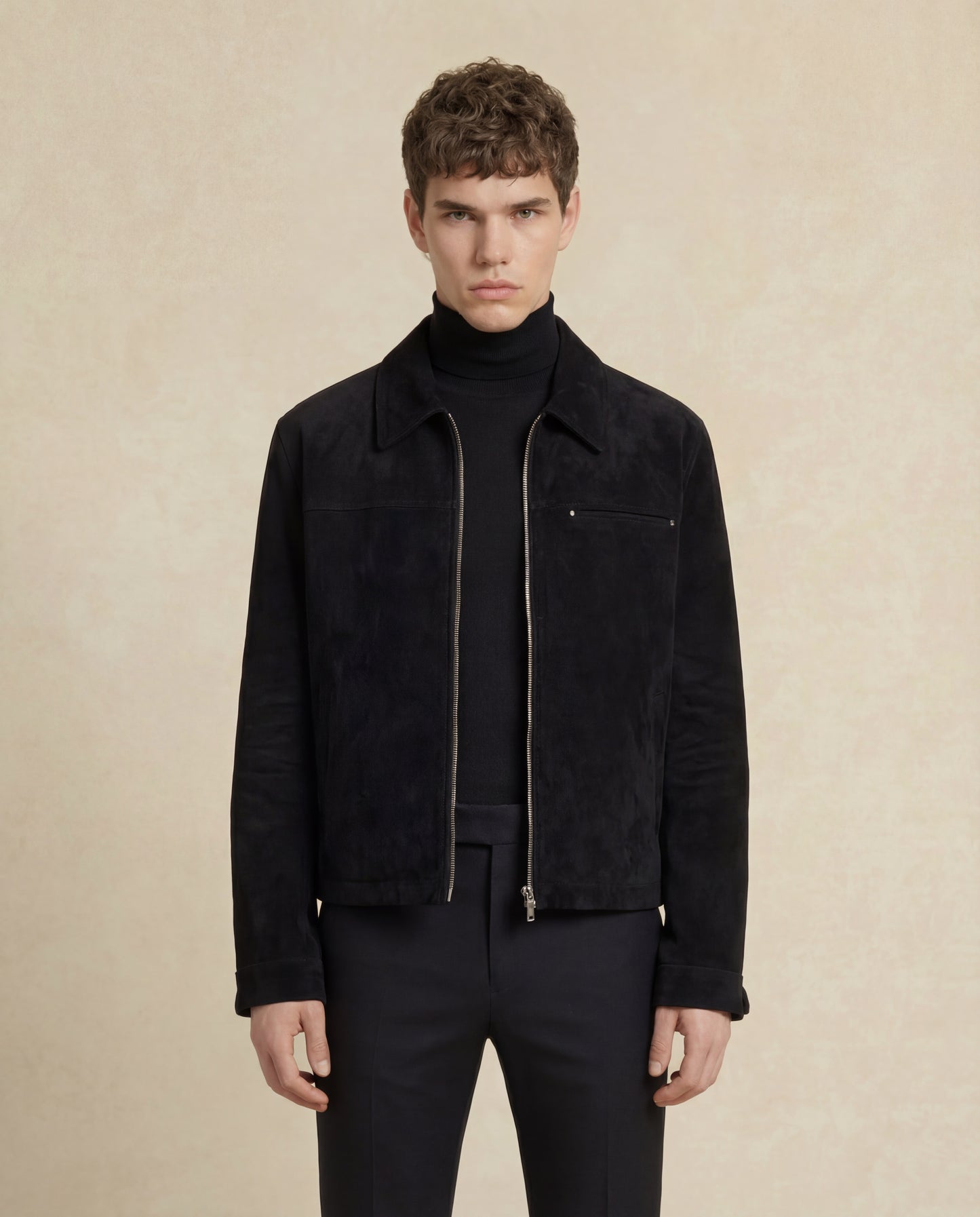 Draël | Velvet Zip Jacket