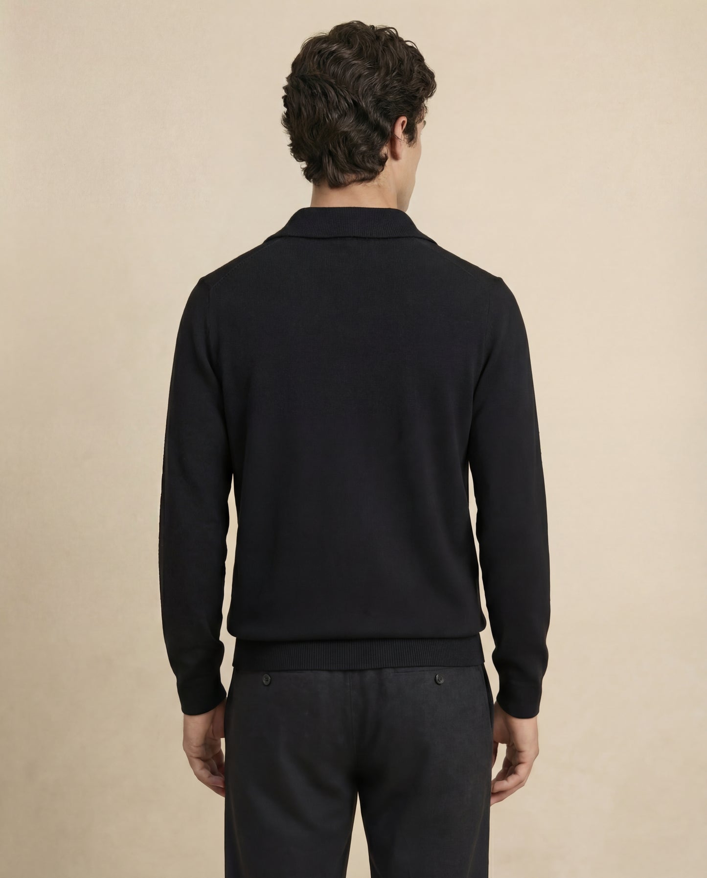 Vālen | Fine Wool Half-Zip Sweater