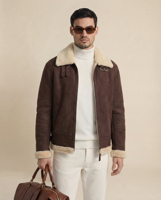 Tavrōk | Shearling Flight Jacket