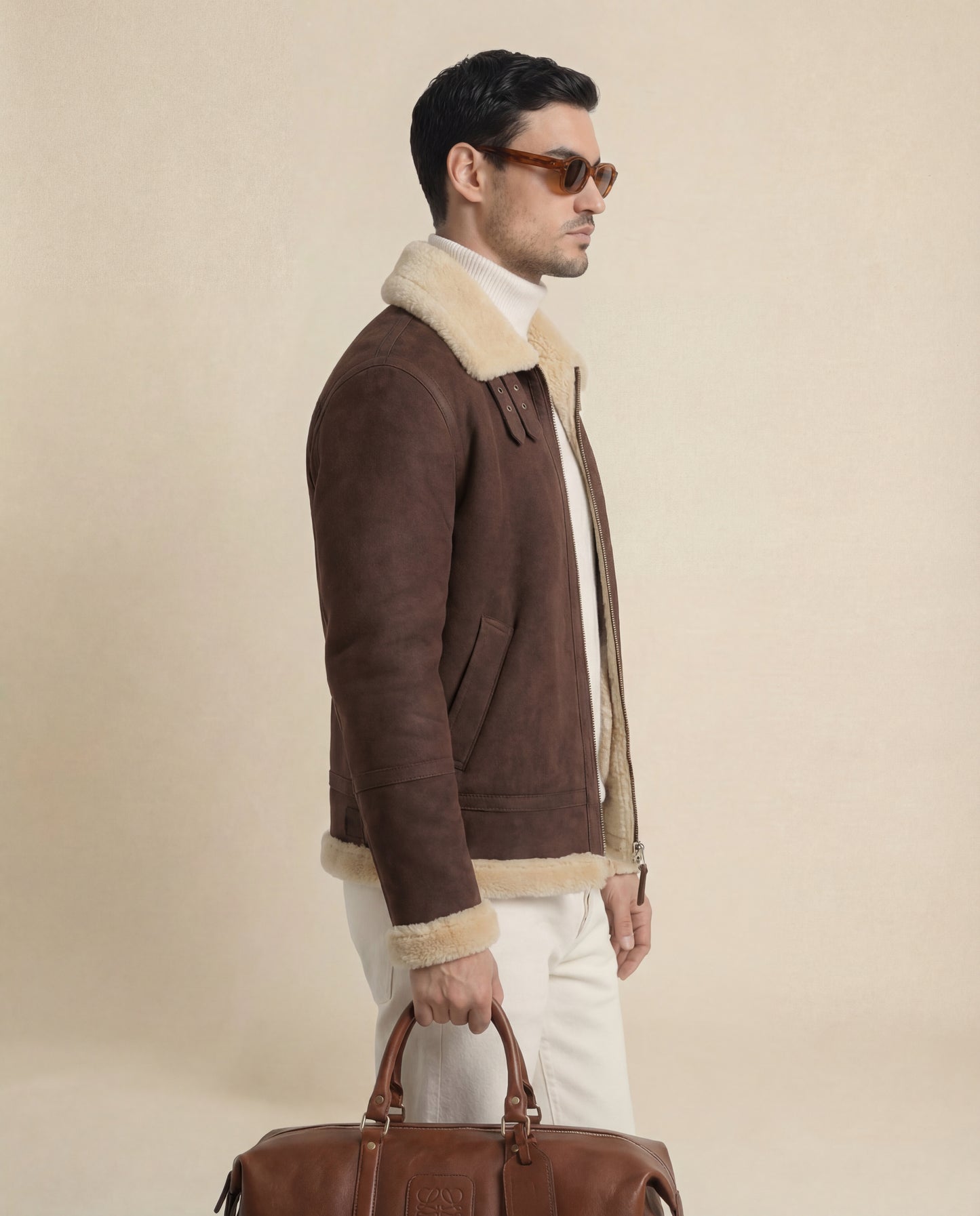 Tavrōk | Shearling Flight Jacket