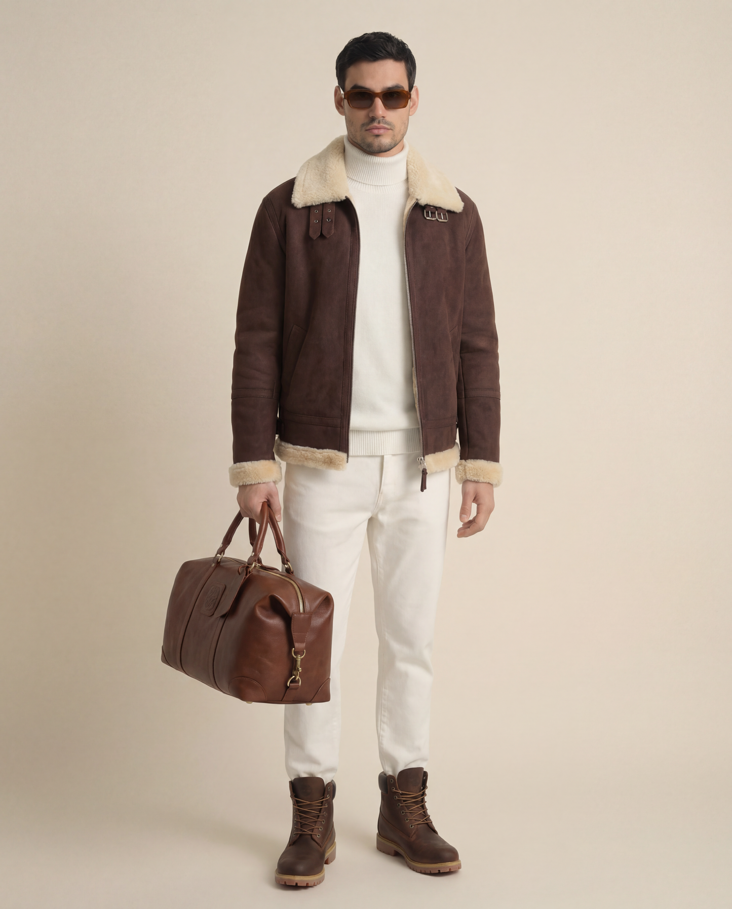 Tavrōk | Shearling Flight Jacket