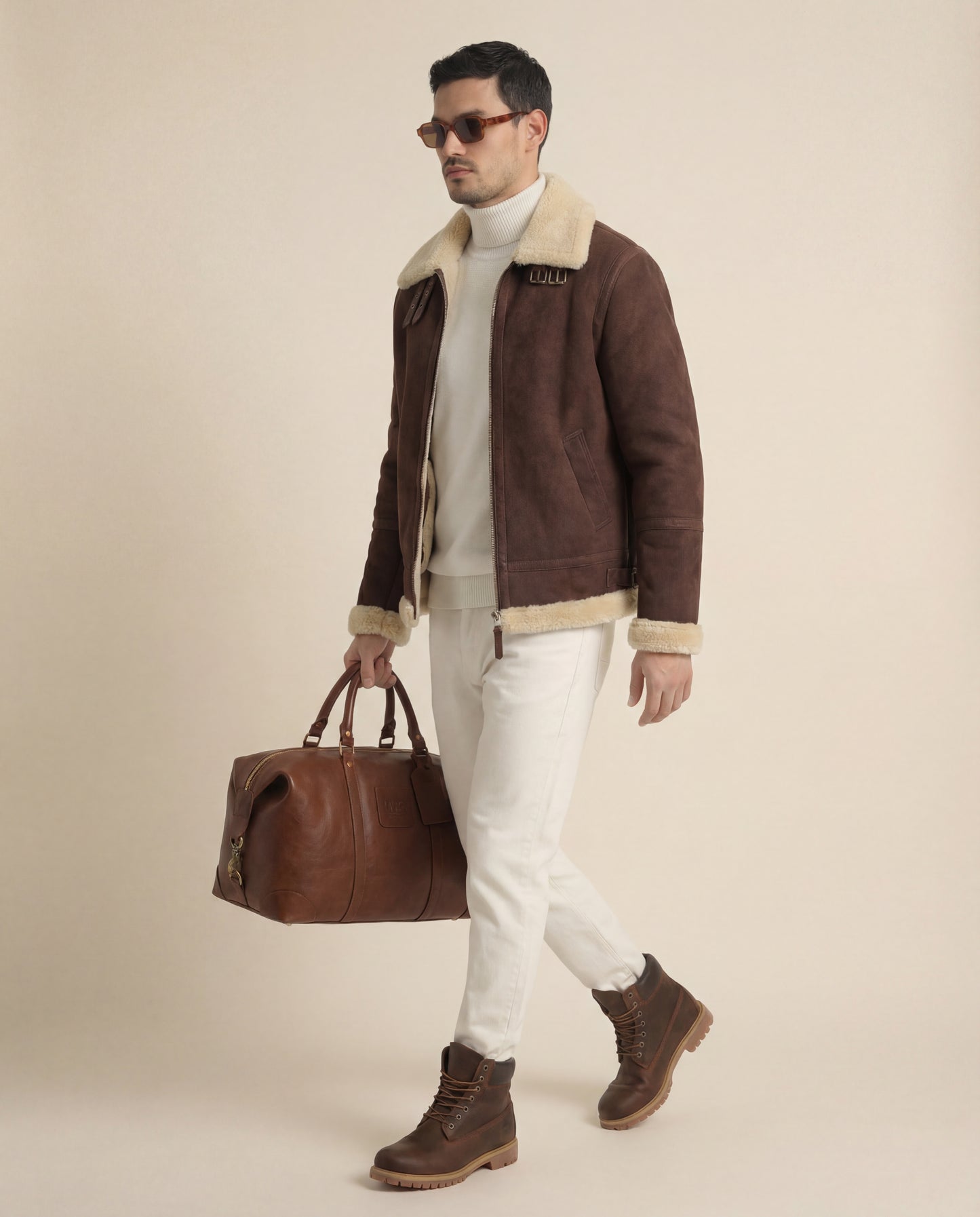 Tavrōk | Shearling Flight Jacket