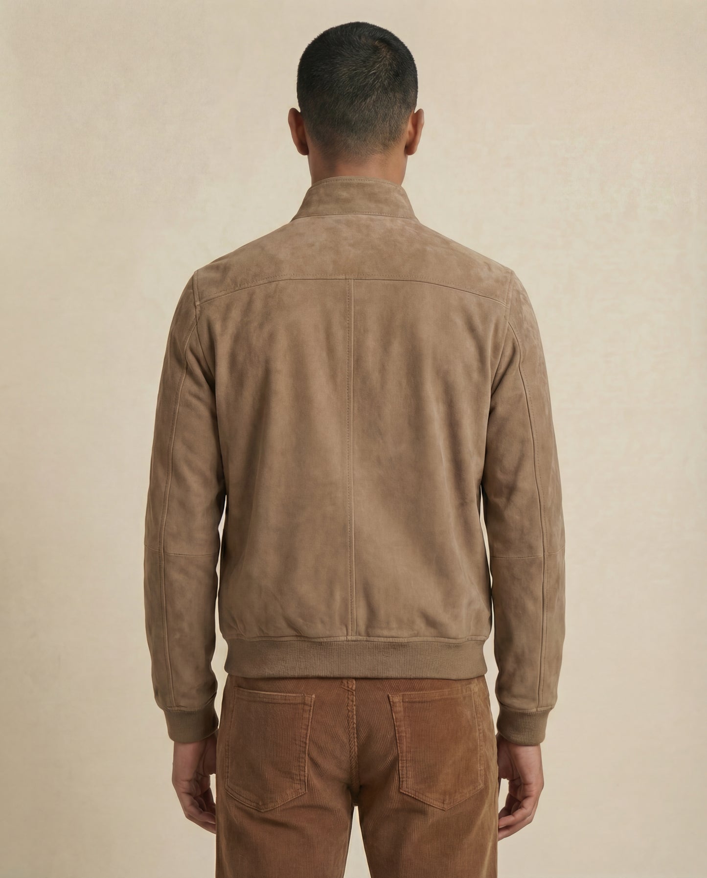 Köda | Suede Bomber Jacket