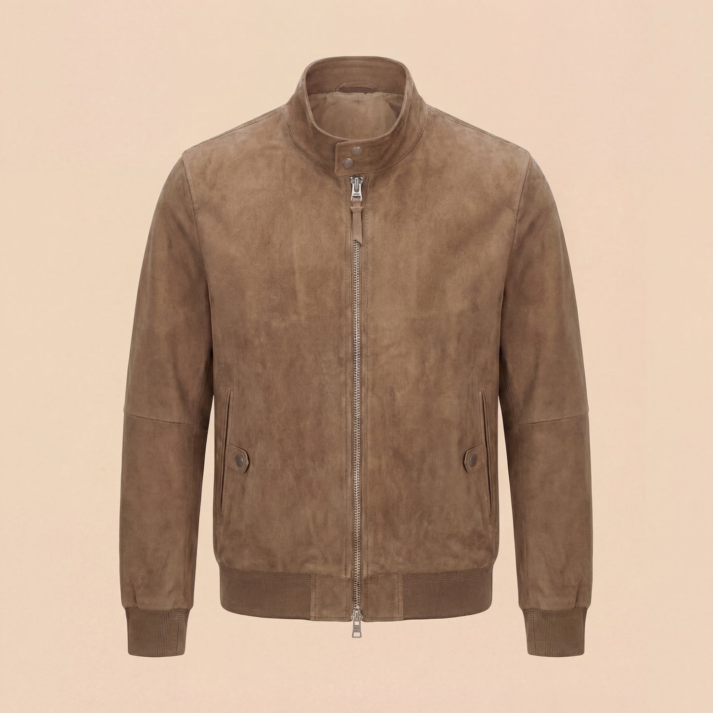 Köda | Suede Bomber Jacket