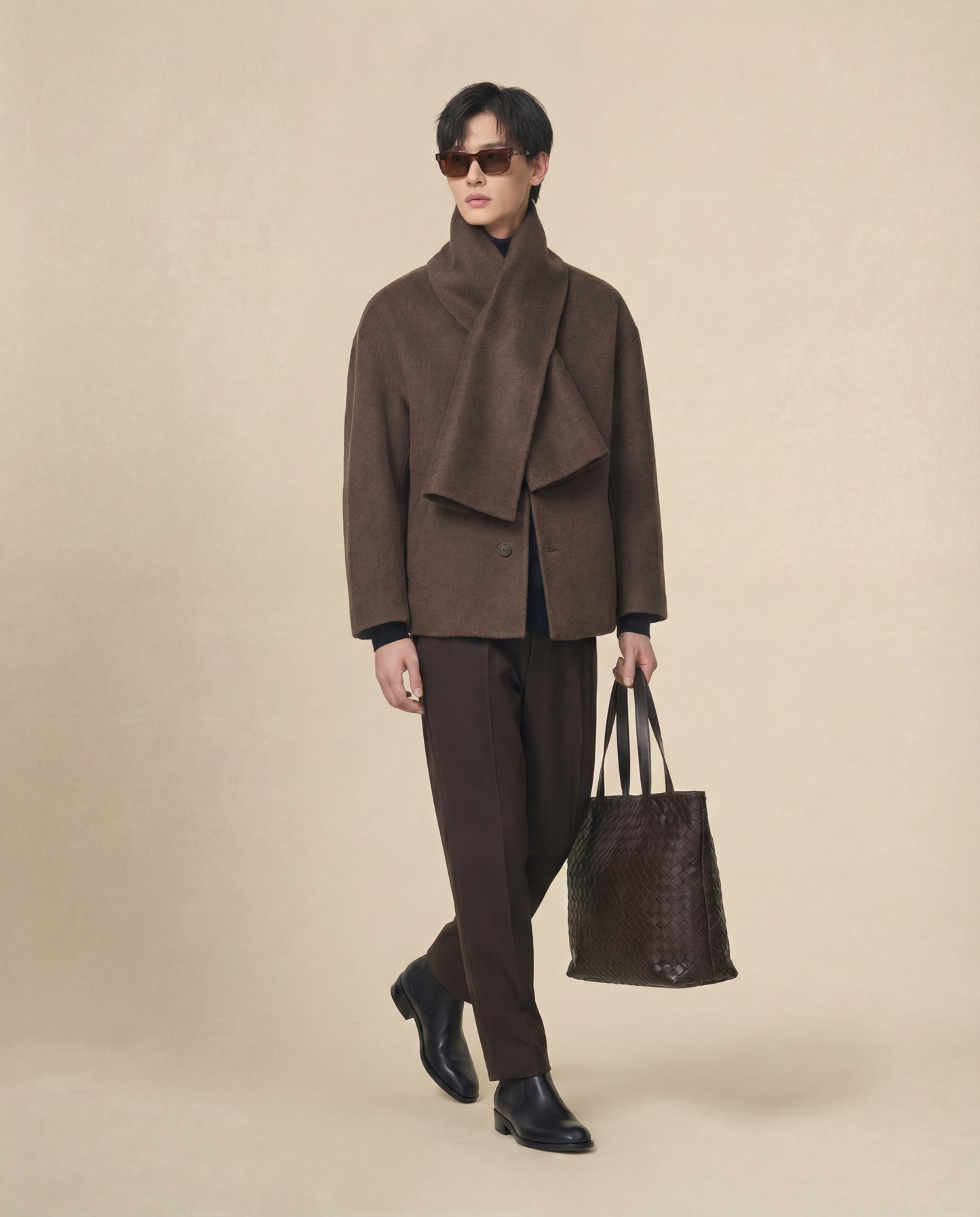 Aurēn | Wool Wrap Coat