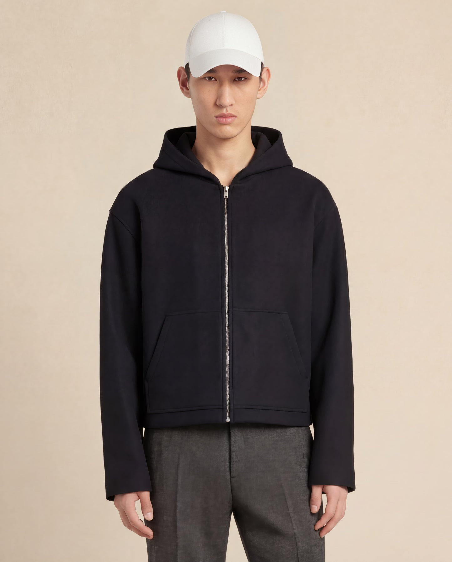 Sōva | Wool Zip Hoodie