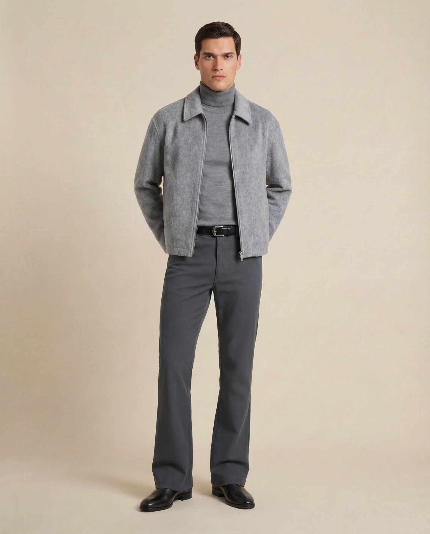 Vēron | Wool Zip Jacket