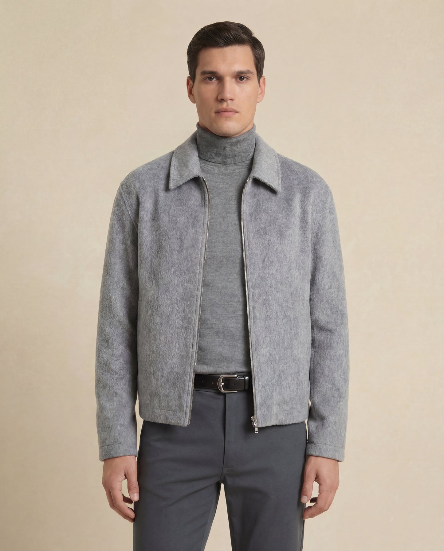 Vēron | Wool Zip Jacket