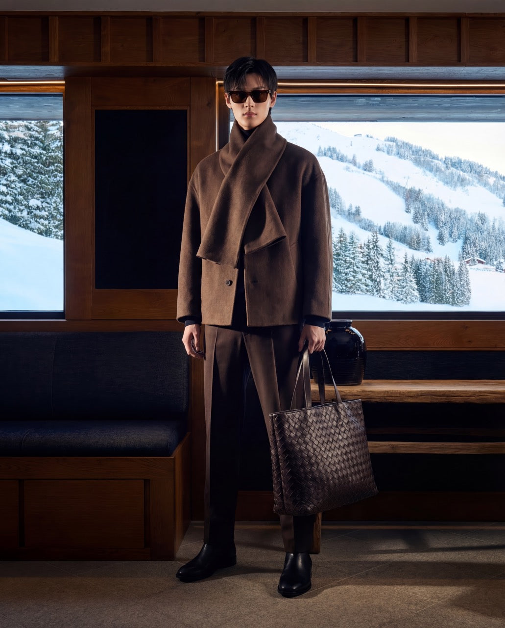 Aurēn | Wool Wrap Coat