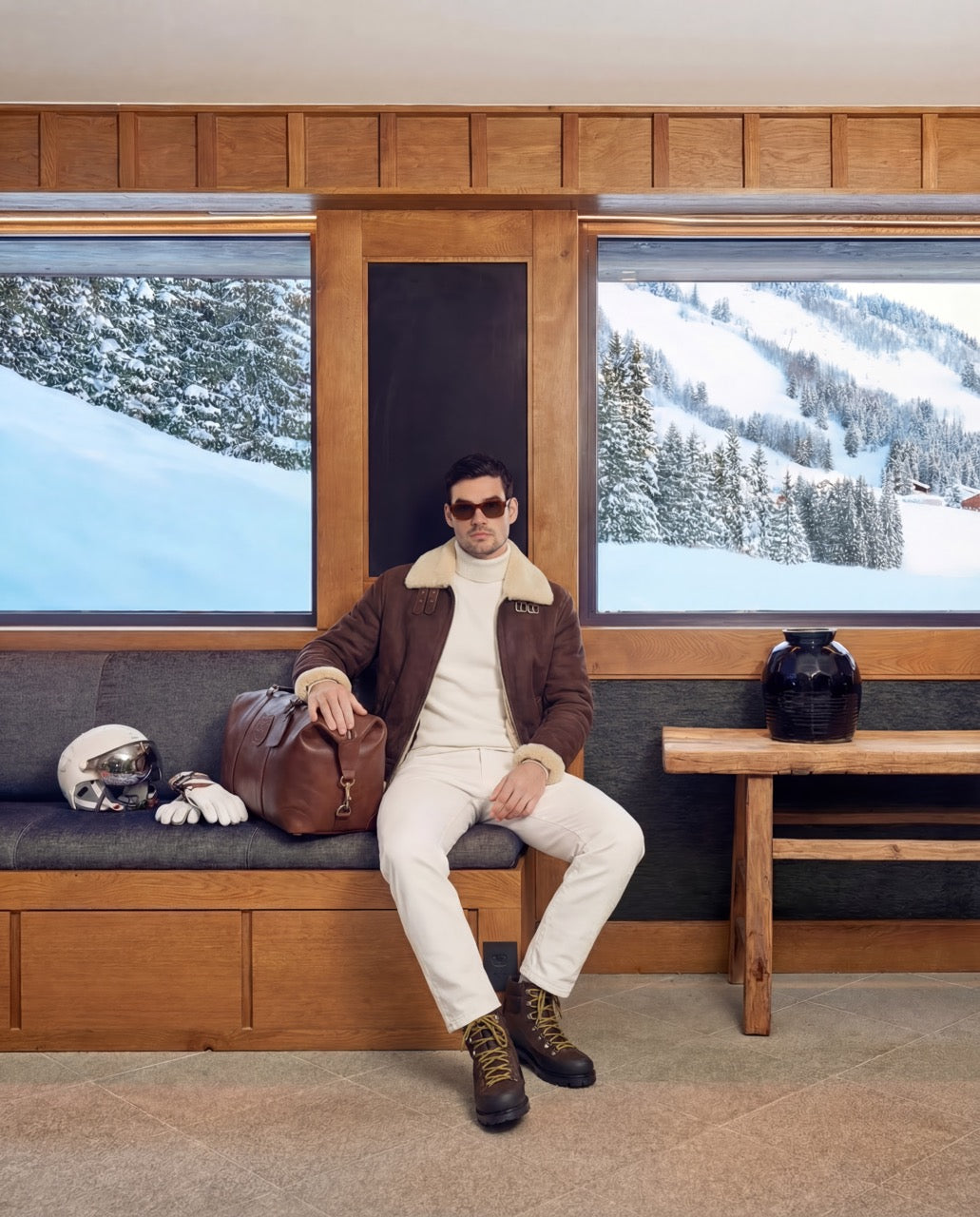 Tavrōk | Shearling Flight Jacket