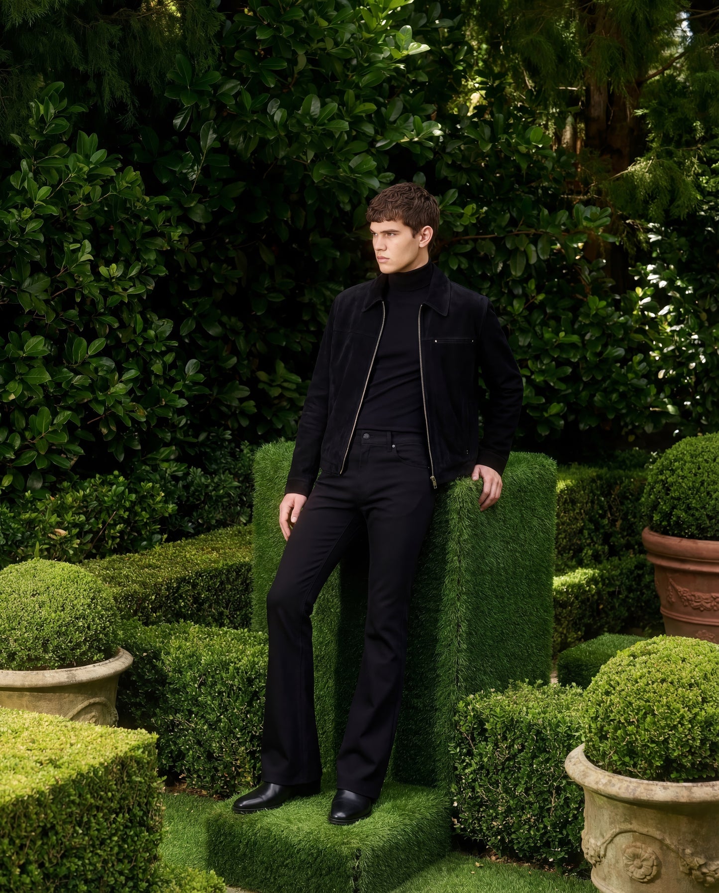 Draël | Velvet Zip Jacket