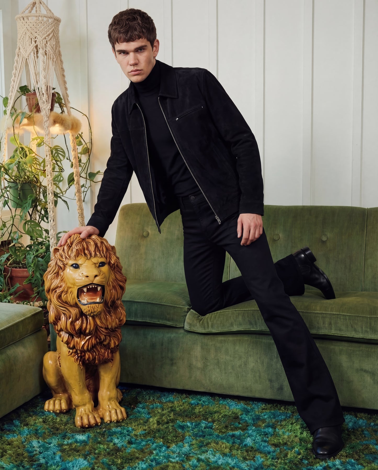 Draël | Velvet Zip Jacket