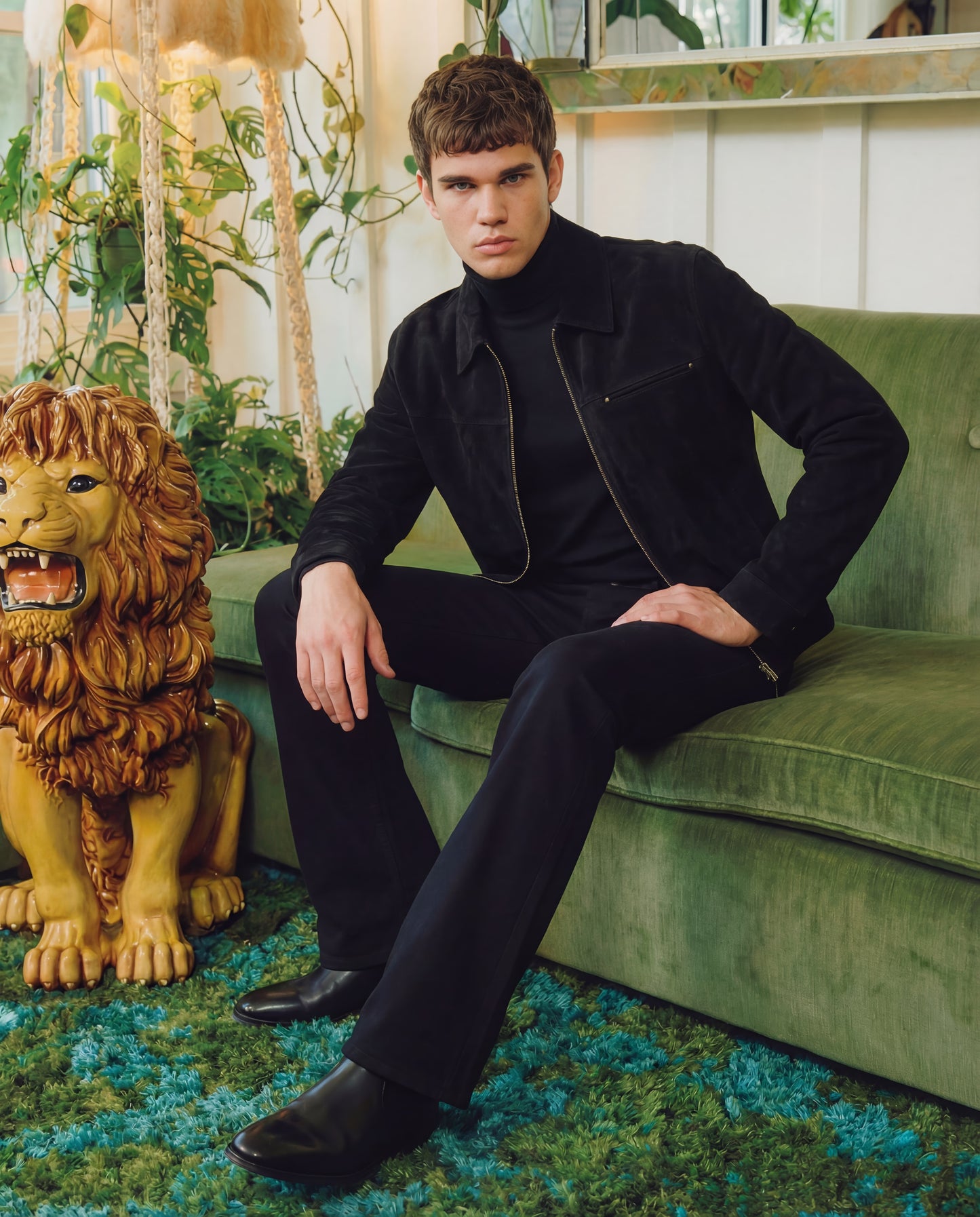 Draël | Velvet Zip Jacket