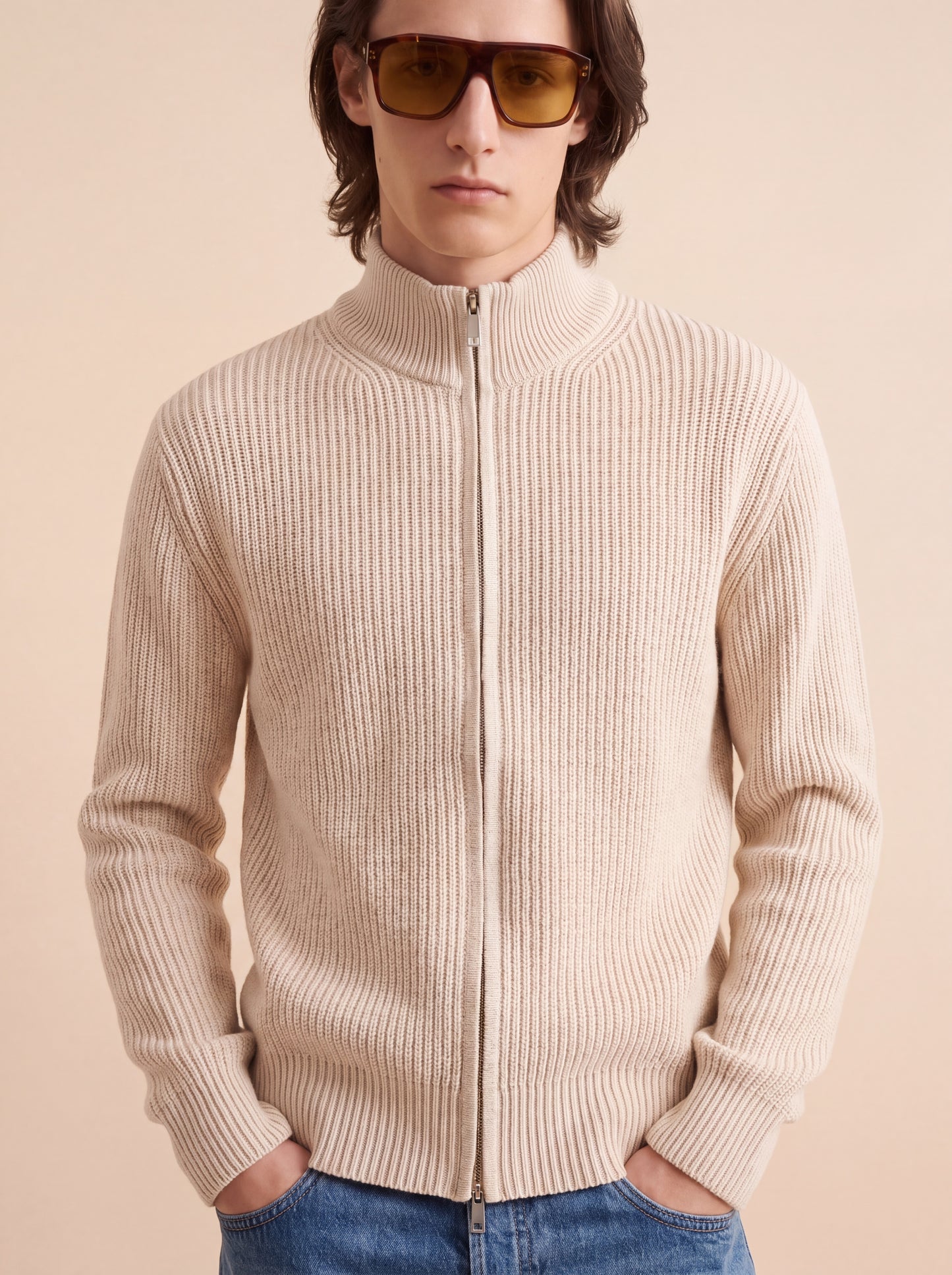 Lēon | Zip Cardigan