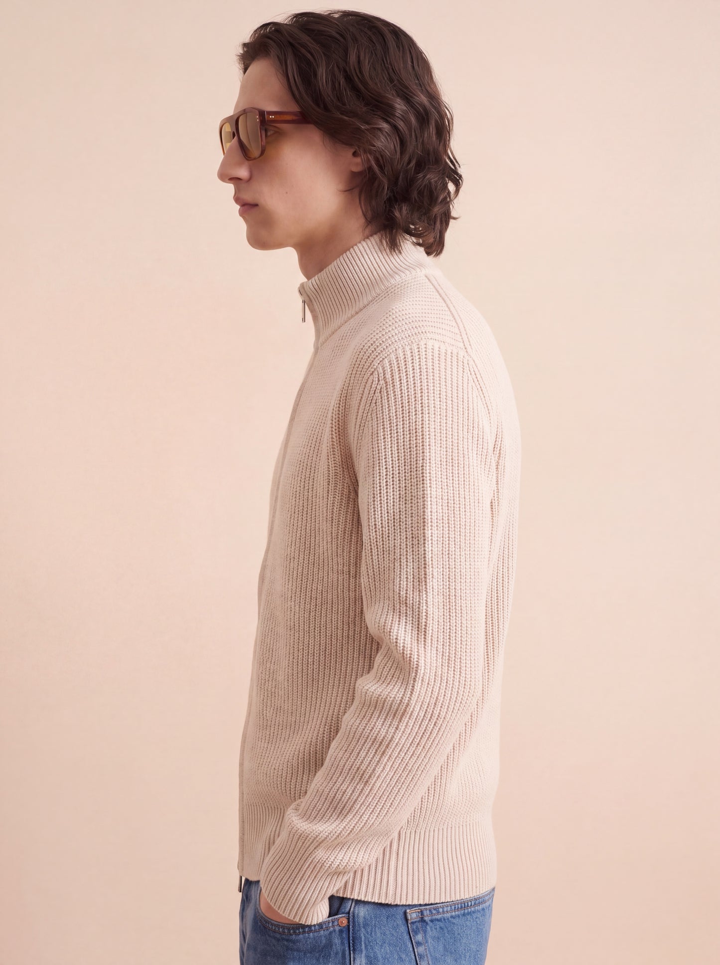 Lēon | Zip Cardigan