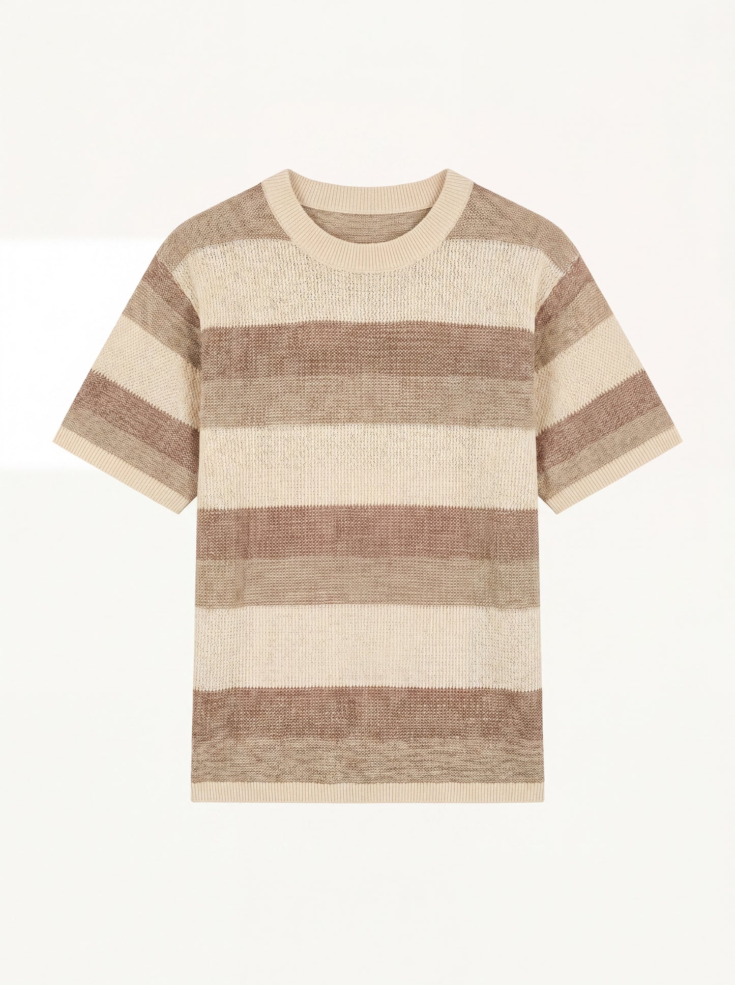 Solário Striped Knit T-Shirt