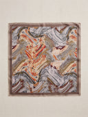 VAËL Alhámara lightweight silk scarf with fluid drape