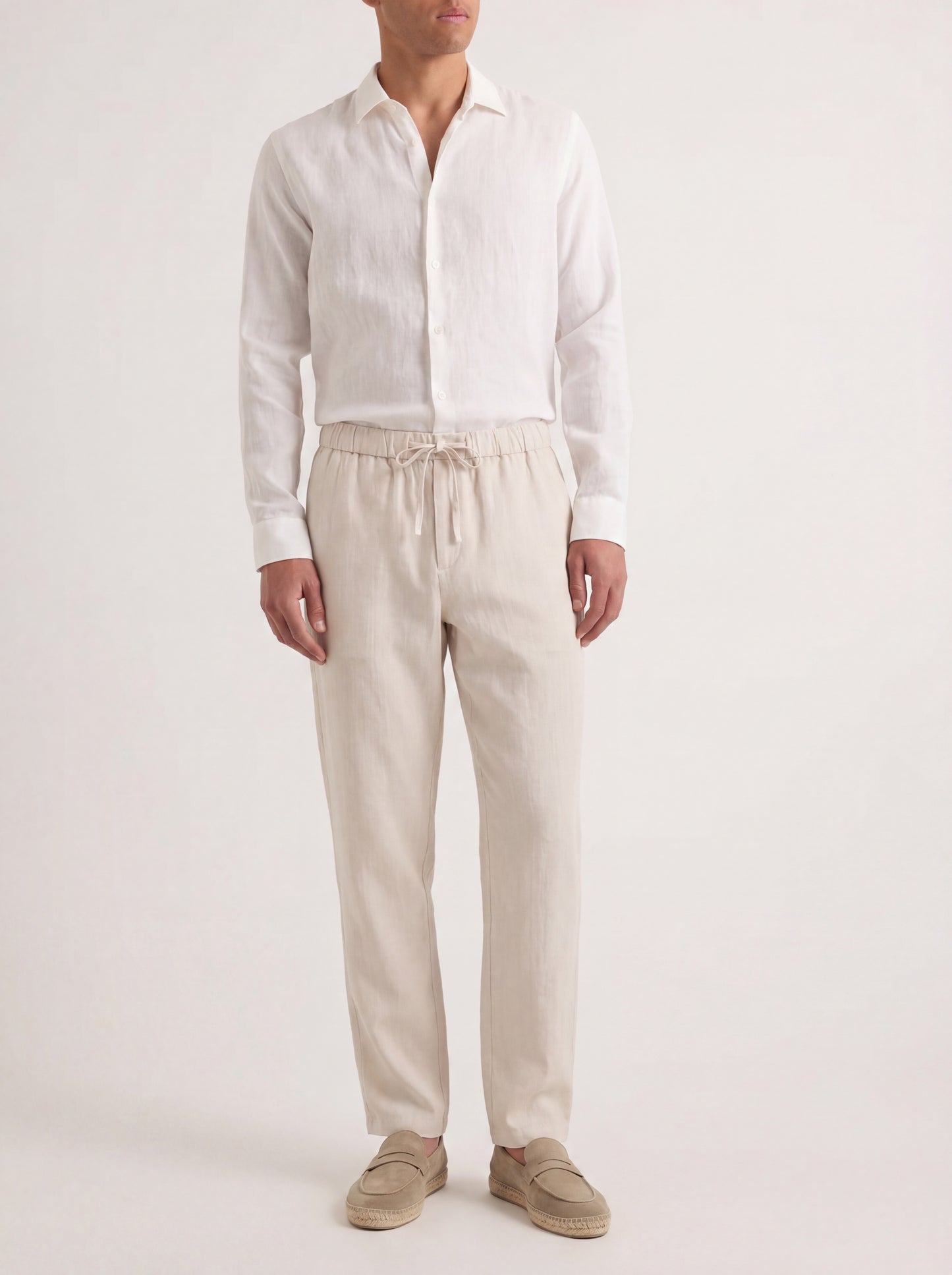 Seréno Drawstring Linen Trouser