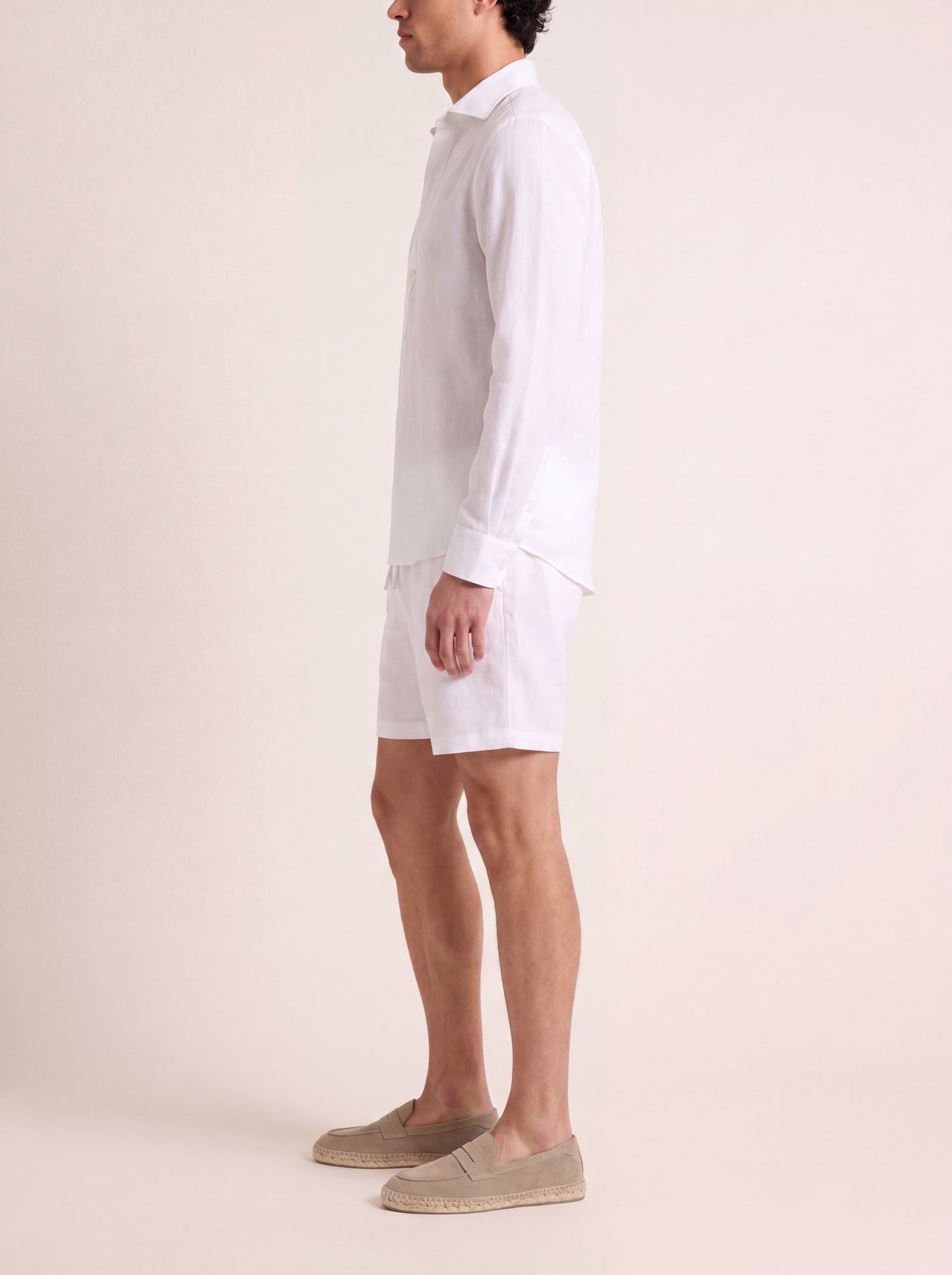 Matéo Half-Placket Linen Shirt