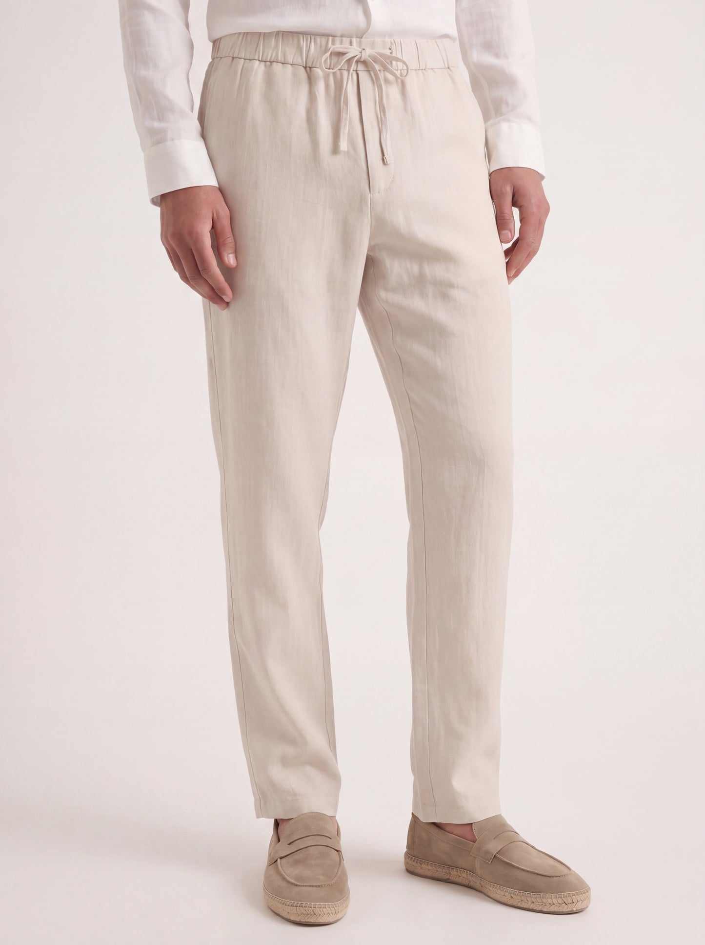 Seréno Drawstring Linen Trouser
