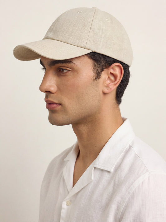 Castañel Linen Summer Cap