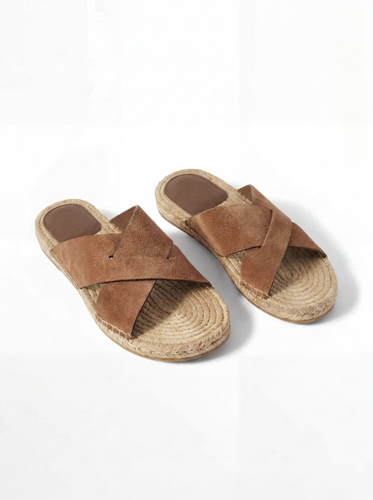 Candéla Suede Espadrille Sandal