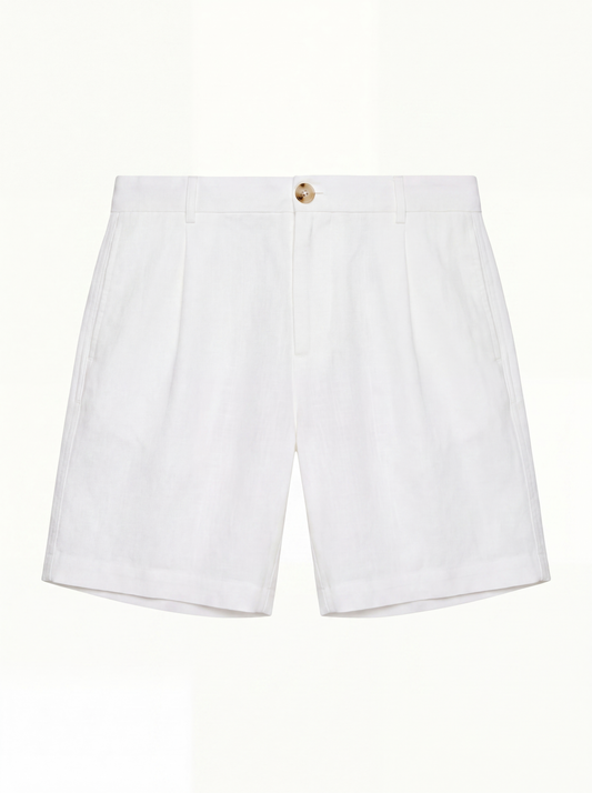 Lorenzó  Tailored Linen Short