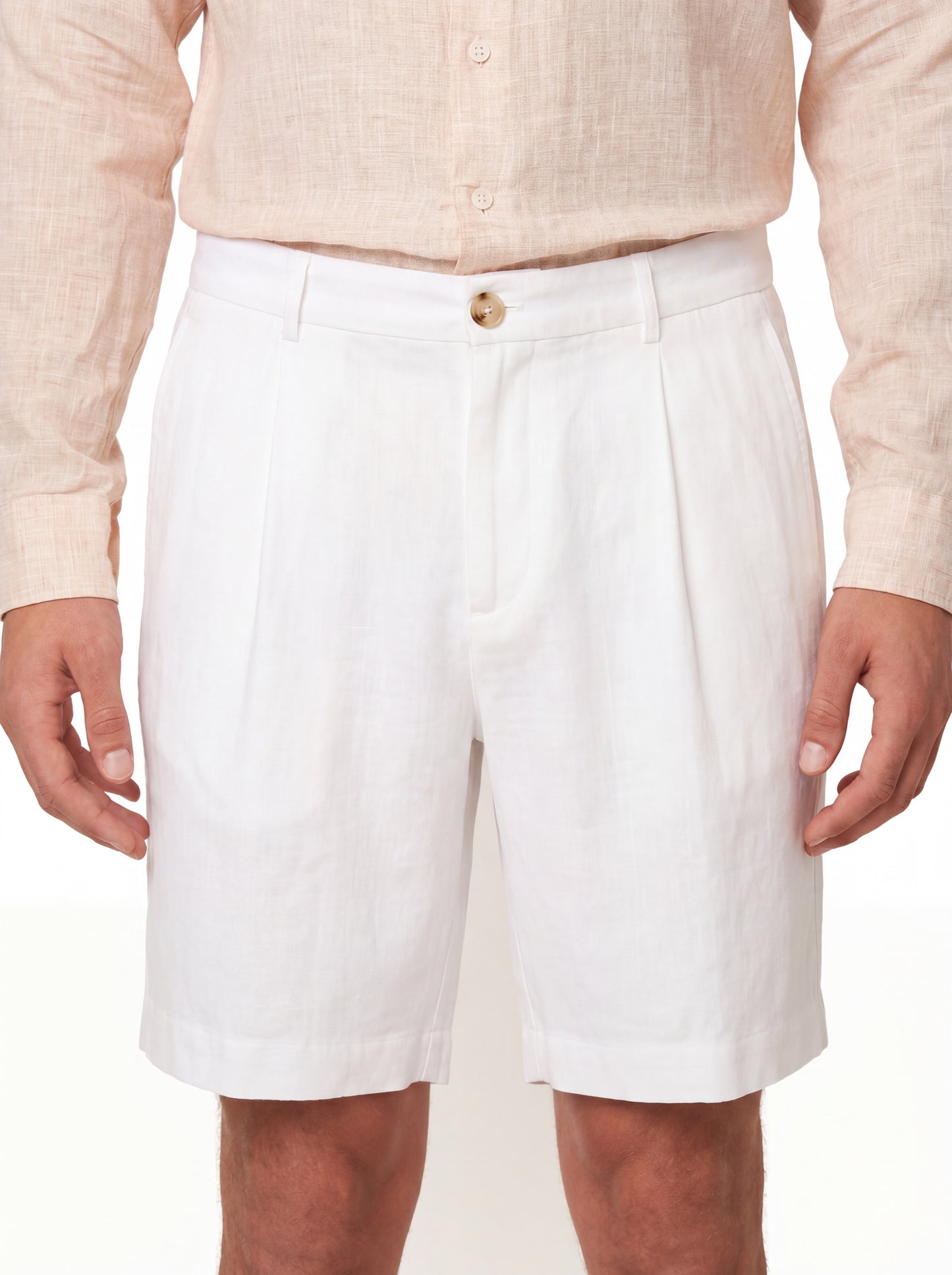 Lorenzó  Tailored Linen Short
