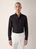 Black Linen Shirt