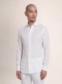 White Linen Shirt