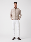 Pale Loam Down Zip Blouson