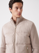 Pale Loam Down Zip Blouson