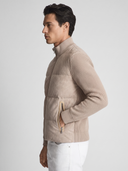 Pale Loam Down Zip Blouson