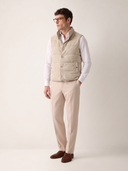Warm Chalk Down Vest