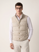 Warm Chalk Down Vest