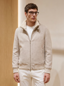 Dust Ecru Bomber Jacket