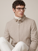 Dust Ecru Bomber Jacket