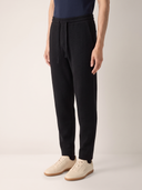 Black Knit Tailored Jogger