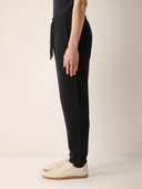 Black Knit Tailored Jogger